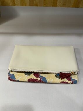 Rachel Pally Reversible Clutch Bag Floral Bloom Cream Purse Handbag